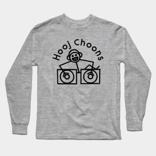 Retro Hooj Choons Records Long Sleeve T-Shirt